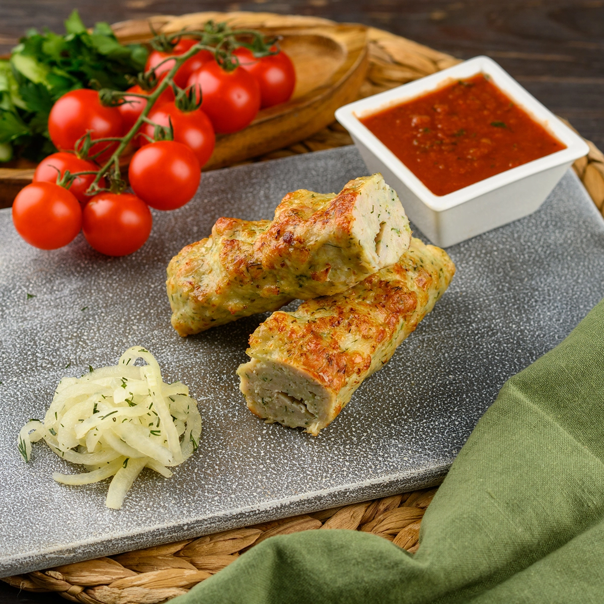 Люля Кебаб с курицей и свининой